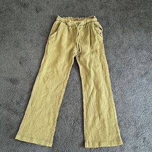 Women Sincerely Jules Pants, Size M, Olive Green, Light weight